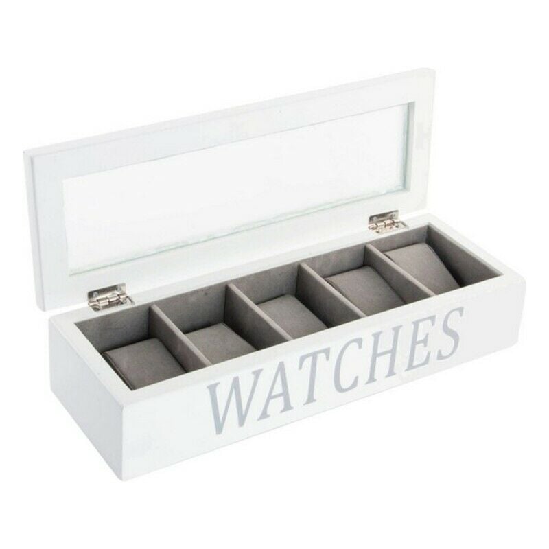 

Caja-Joyero DKD Home Decor Terciopelo Romántico (34 x 11 x 8 cm)