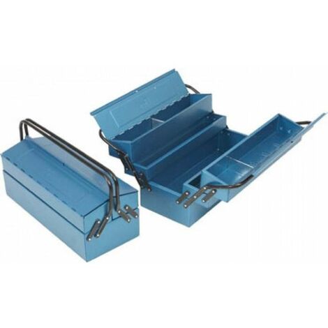 CAJA METALICA 3 COMPARTIMENTOS 340X215X190