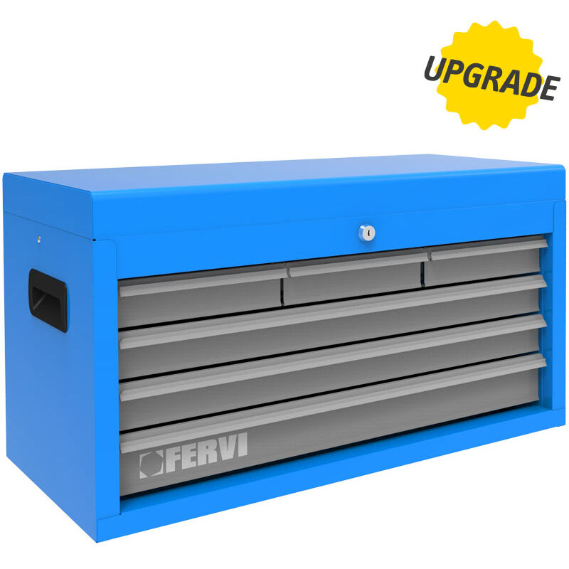 

CAJA METALICA PORTAHERRAMIENTAS CON 6 CAJÓNES C900/A - Fervi