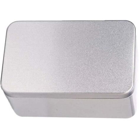 Caja metálica rectangular Ulisem - Hojalata - 13 x 8 x 6 cm