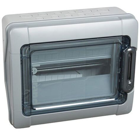 Caja modular estanca plexo³ IP 65 ik 09 1 fila de 12 módulos LEGRAND 601831