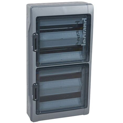 Caja modular estanca plexo³ IP 65 ik 09 4 filas de 18 módulos LEGRAND 601838