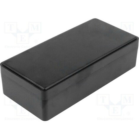 Caja Montajes 73x153x43mm Abs Negro Pp2n