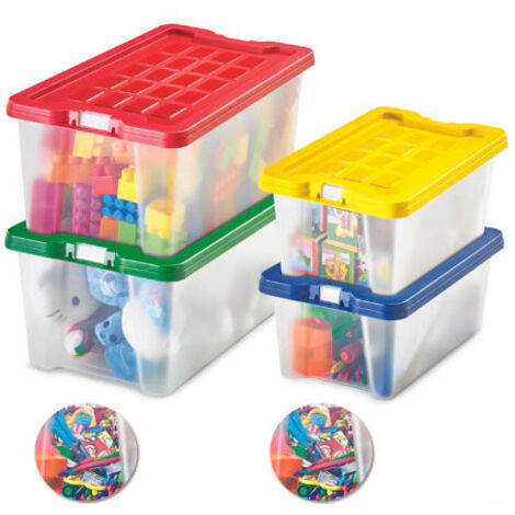 CAJA MULTIUSO POLIPROPILENO FORMATO 4 LITROS 280X180X120 MM. PEQUEÑA FAIBO 882
