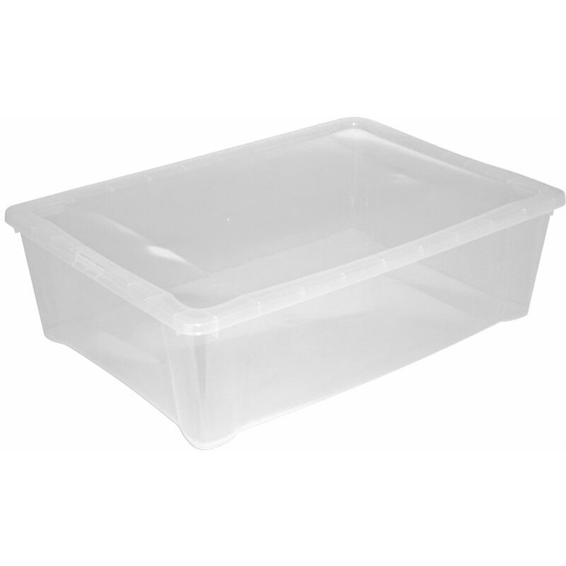 

Sin Marca - CAJA MULTIUSOS 25L 55X39XH.16CM TRANSP.