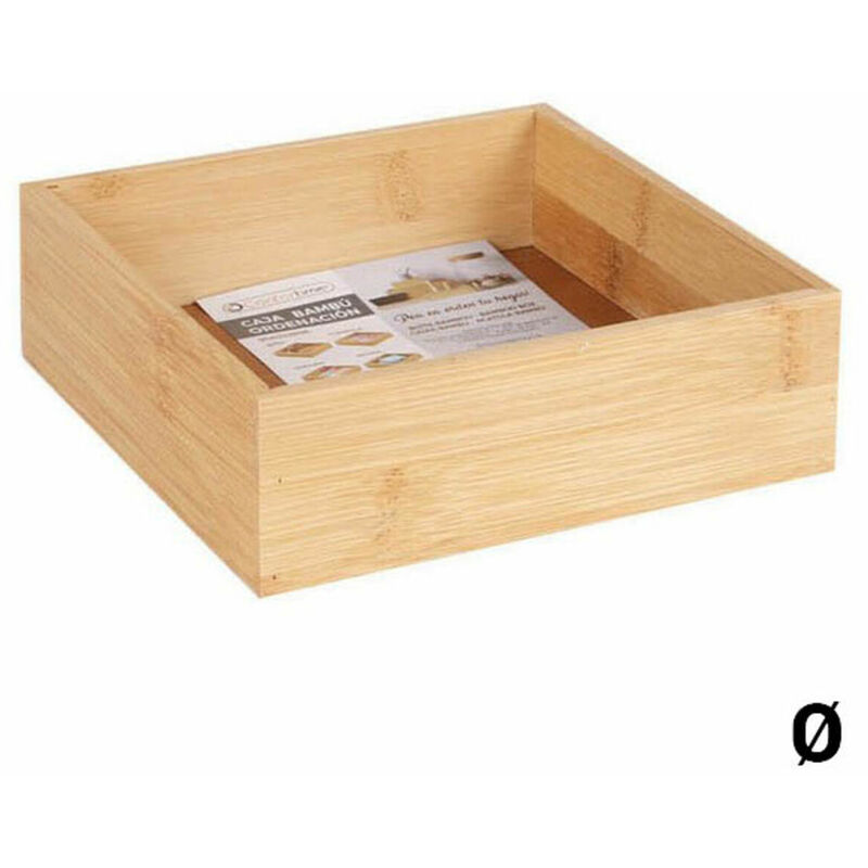 

Caja Multiusos Organizador Bambú - Confortime