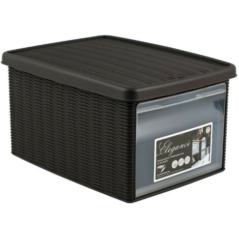 Caja multiusos Elegance Moka 29X39 h 21 Stefanpl