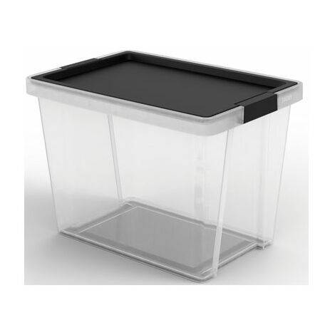 PLASTICOS TATAY CAJA MULTIUSOS NEW 15 L NEGRO - 1157502