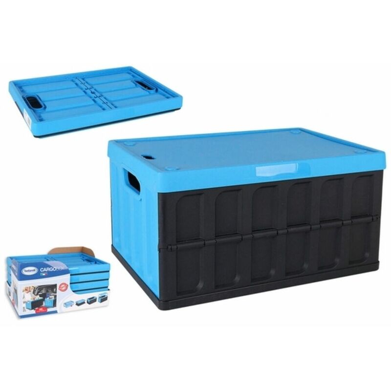 

Caja Multiusos Negro/Azul 62 L - Tontarelli