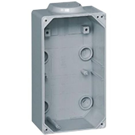 Caja mural Legrand para tomas de corriente con enclavamiento Tempra 057710
