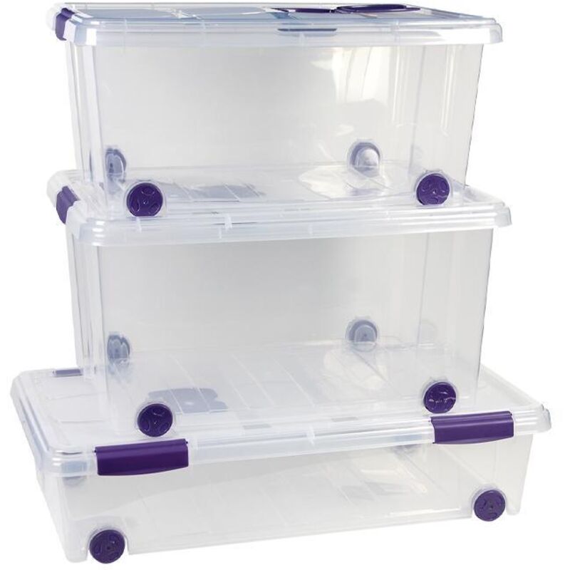 

PLIMPO caja ordenacion con ruedas 30l modelo ricordi 73x41x18cm