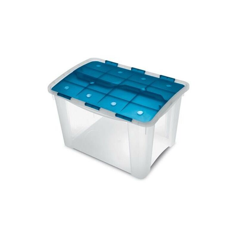 

Caja Ordenacion Home Box 60L. Transp. Azul 1001575