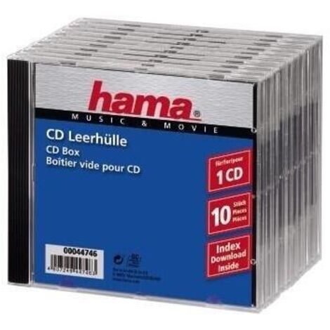 Caja para 1 CD, ideal para mantener tus discos organizados y protegidos en todo momento. Su diseño resistente y funcional evita rayones, polvo y posi