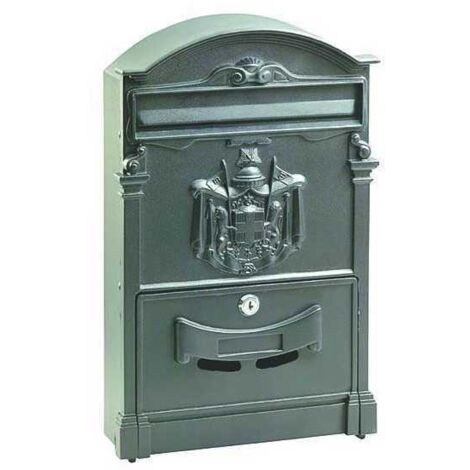 Caja para cartas Blinky Residencia Antracita 26X9X41H