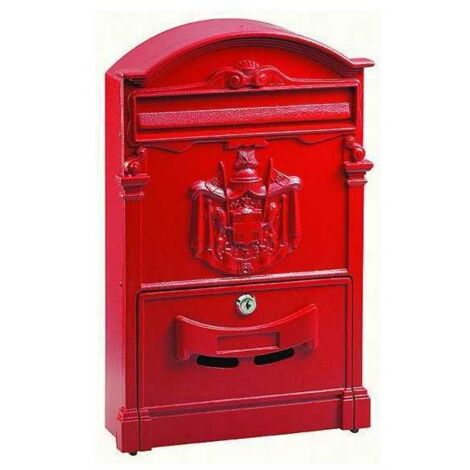 Caja para cartas Blinky Residencia Roja Alu 26X9X41H