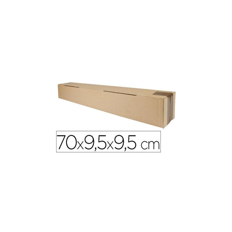 

Caja para embalar q-connect tubo medidas 725x95x95 mm espesor carton 3 mm (pack de 5 uds.)