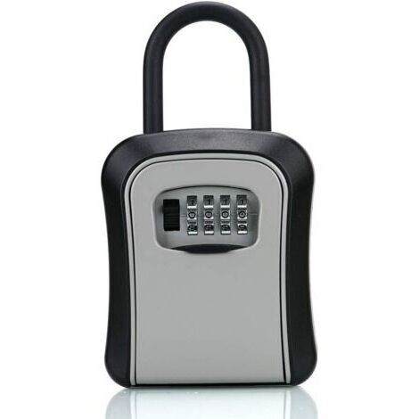 Caja para llaves, caja con cerradura de combinación, para guardar las llaves de casa, cerradura de puerta de combinación