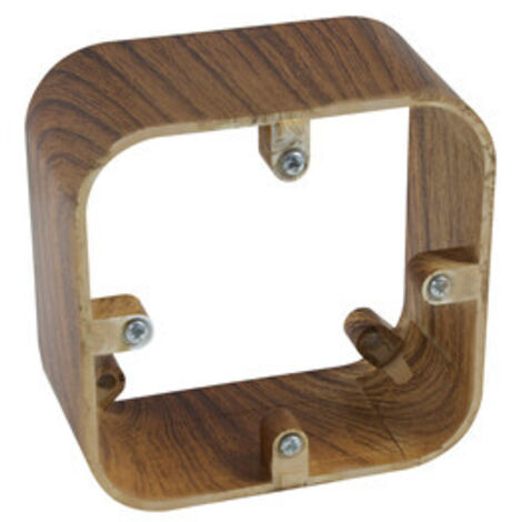 Caja para montar en superficie los mecanismos de la serie Electro Dh 36.530, color blanco,  8430552128914