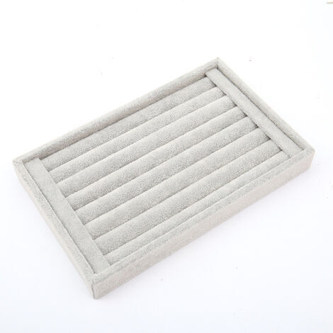 Caja para pendientes, joyero (gris)