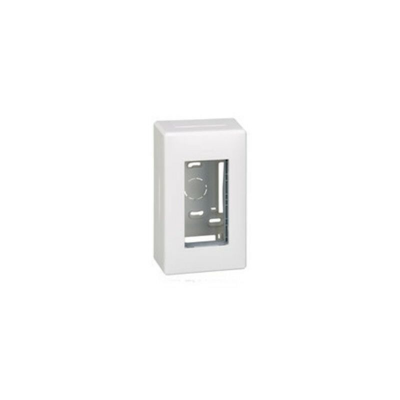 

Caja pared superficie 1 elemento doble blanco 500 Cima - Simon