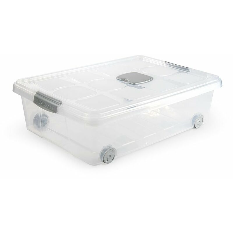 

Sin Marca - CAJA PLAST. 31L. PLATA 62X45X18 CM.