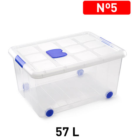 Caja plastico n5 57 litros 11213