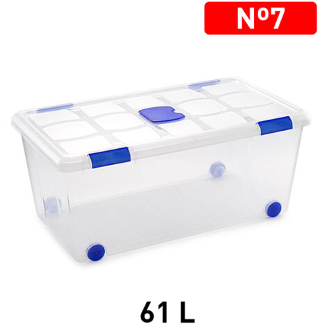 Caja plastico n7 62 litros 11118