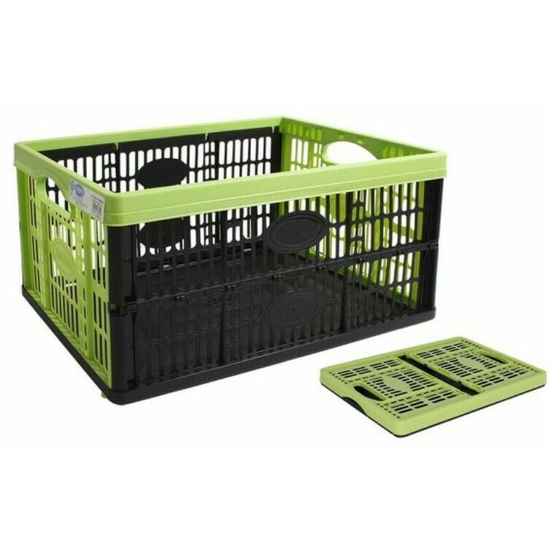 

Caja Multiusos Voilà Plegable Negro Verde (47,5 x 35 x 23,6 cm) - Tontarelli