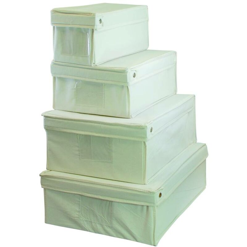

Caja Plegable Lona Crudo 40x18x33cm - Ambit