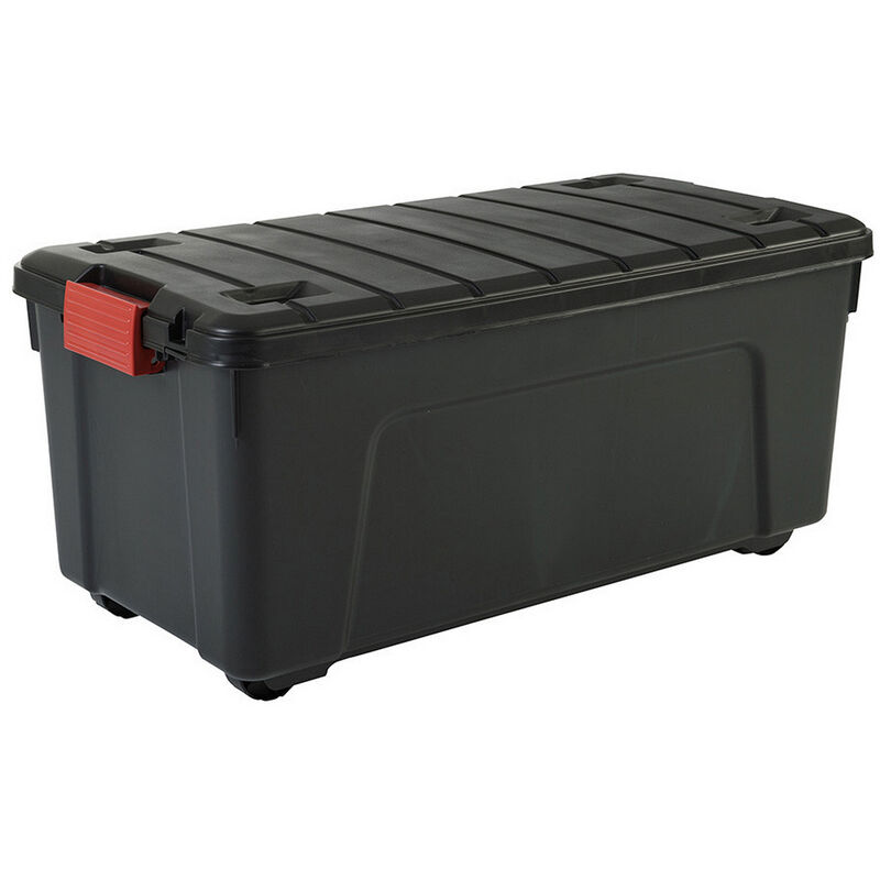 

EDM - IRIS Caja pongotodo 'explorer box' 75l con asa y ruedas