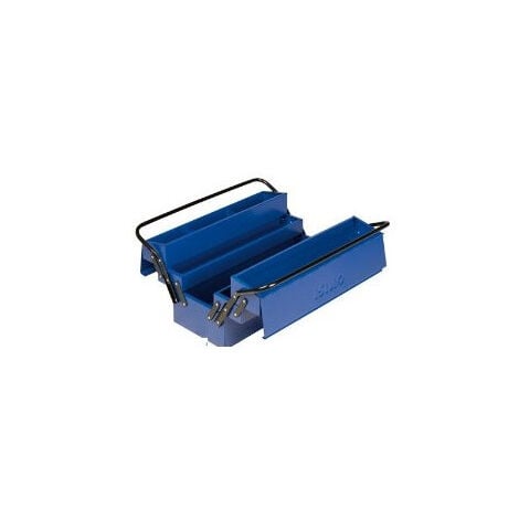 CAJA PORTAHERRAMIENTAS 2 ASAS Y 5 BANDEJAS 500X210X245MM -IR - BAHCO