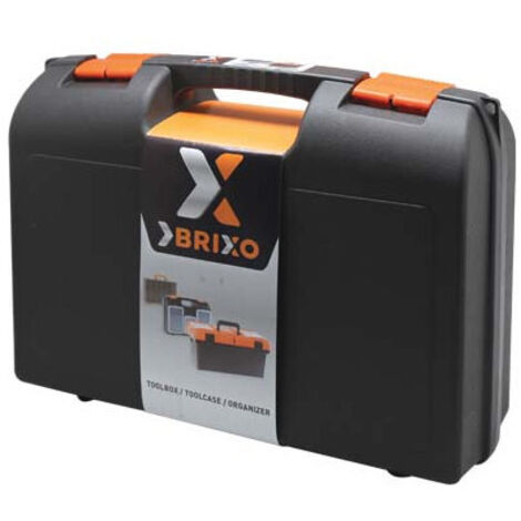 Caja portaherramientas de polipropileno Brixo 37x28,5x12 cm