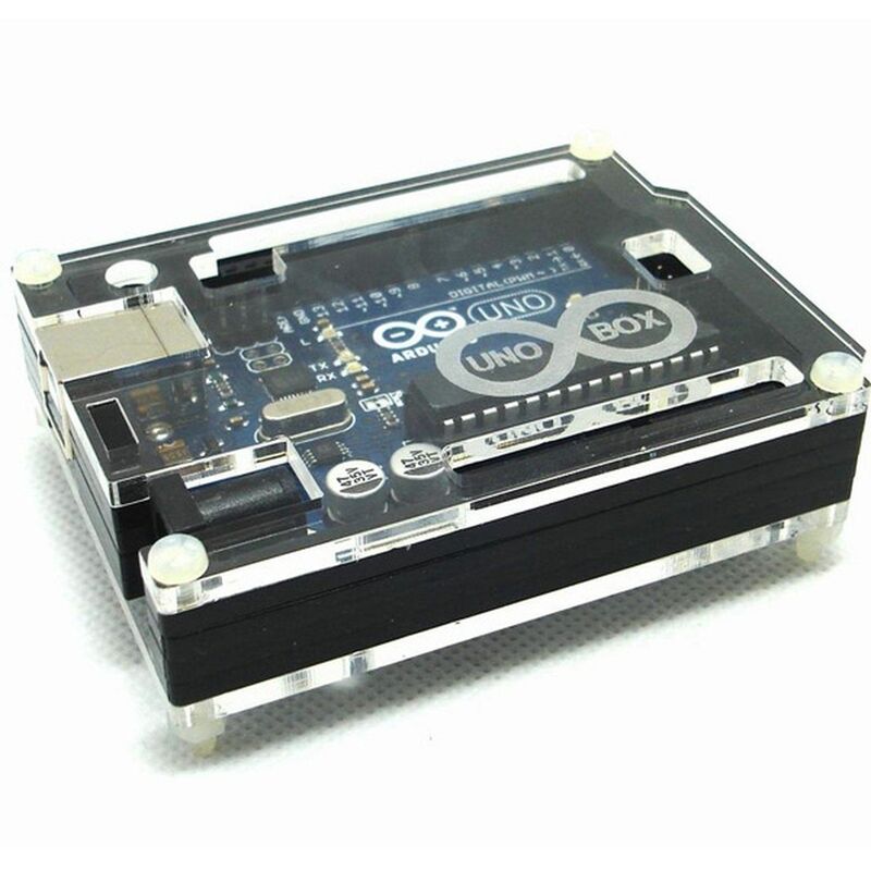 

Caja protectora acrilico para Arduino Uno