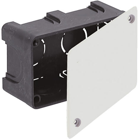 Caja rectangular 105x60x45mm con tornillos solera 361