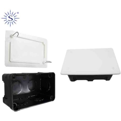 Caja rectangular 50x100mm garra metálica Solera 561