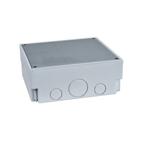 BeMatik - Tapa de caja de registro rectangular para caja de 160x100mm.