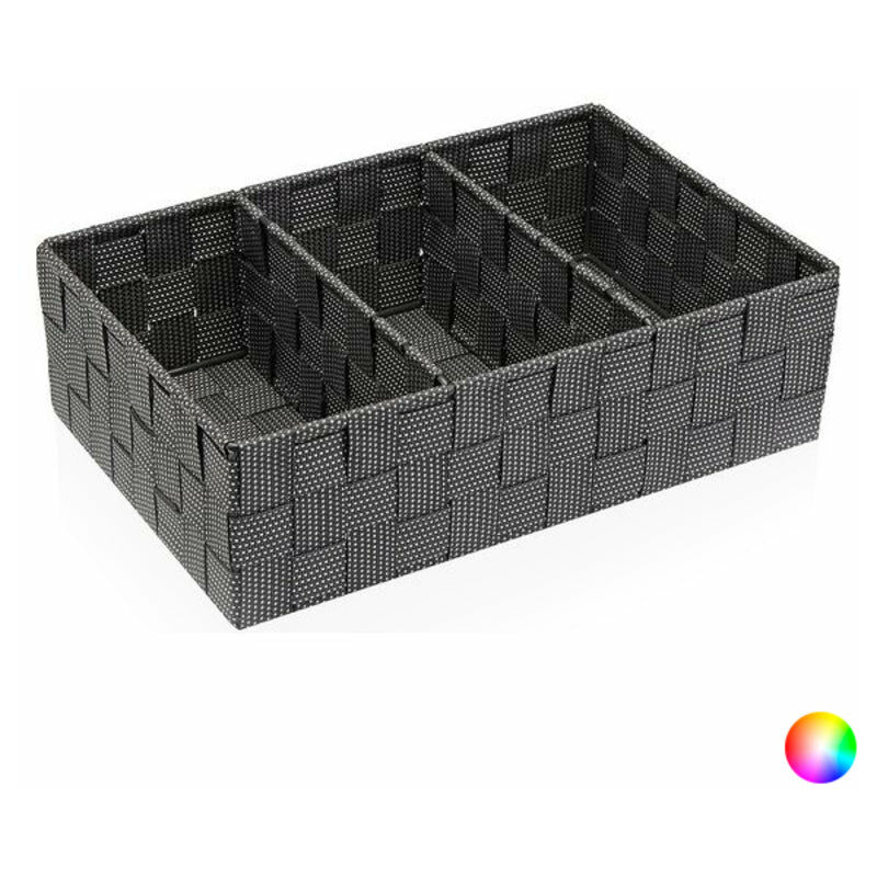 

Caja con compartimentos Textil (21 x 10 x 32 cm)