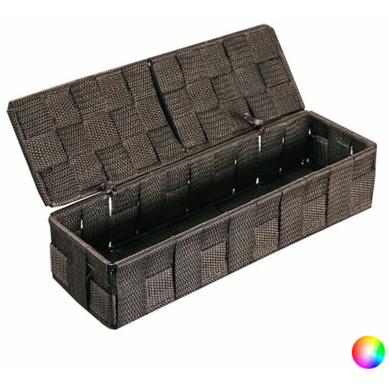 

BigBuy Home Caja con compartimentos Nali (8 x 6 x 26 cm) Chocolate