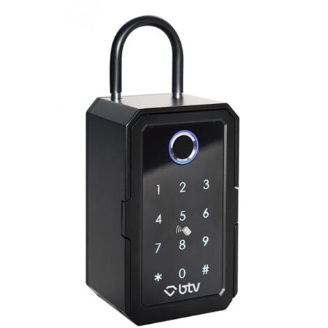 CAJA SEGURIDAD PORTALLAVES ELECTR. BLUETOOTH - 169X72X52