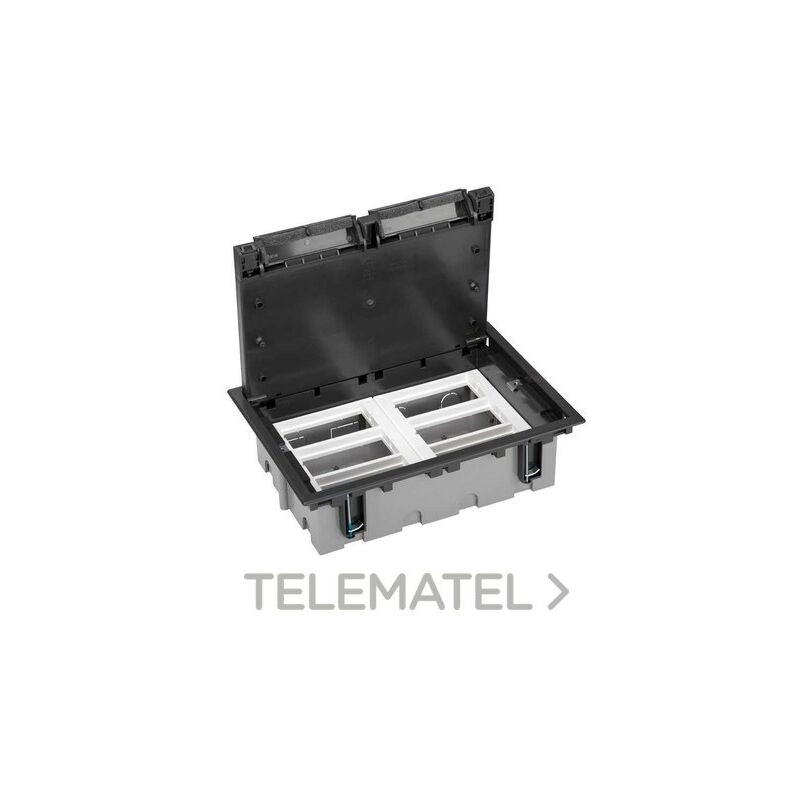 

CAJA SUELO 70MM 6 MOD GRAFITO 52050006-038 - Simon Connect
