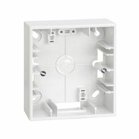 Caja superficie 1 elemento blanca SIMON 27 PLAY 2700751-030
