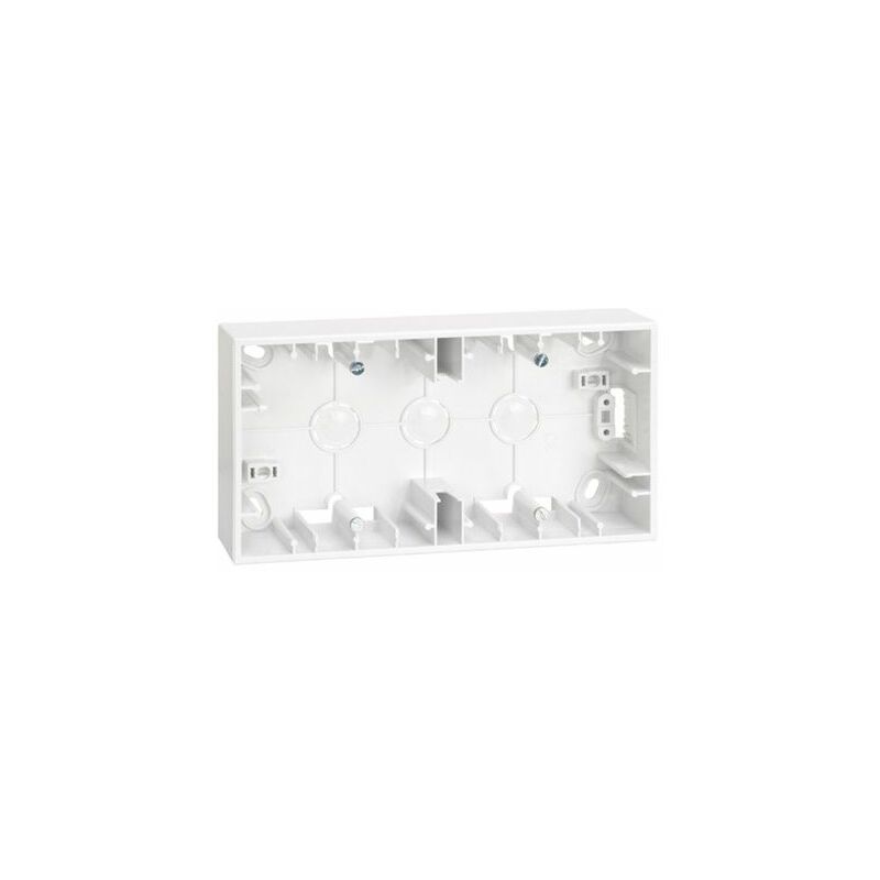 

Base caja superficie 2 elementos blanco 27 Play 2700752-030 - Simon