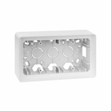 Caja superficie 2 elementos blanco SIMON 82 DETAIL 8200760-030