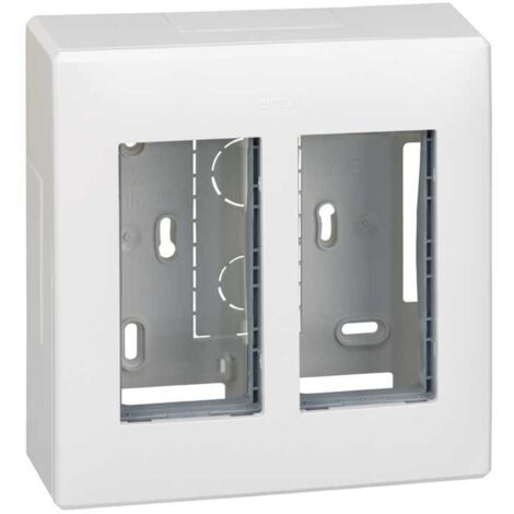 Caja superfície 2 módulos blanco SIMON 51000002-030