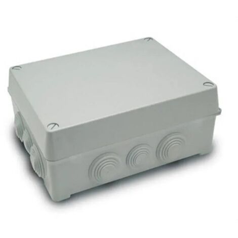 Caja superficie con conos no halógenos 240x310x125 tapa tornillo IP55 Famatel 3015