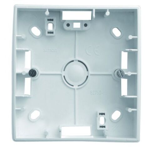 Caja superior con marco 1 elemento