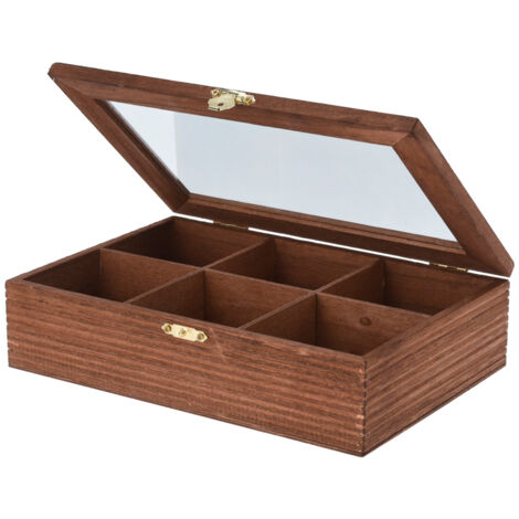 CAJA TE MADERA 24x16x6 CM