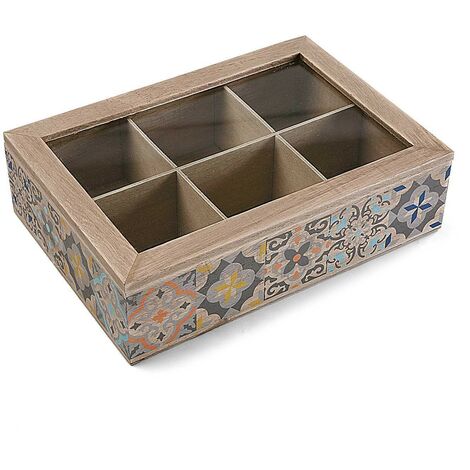CAJA TE MADERA ALFAMA