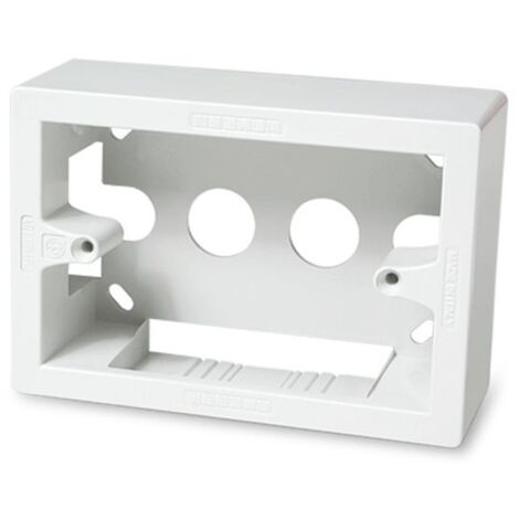 Caja universal externa Master 3 módulos Blanco 00481