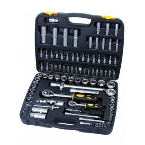 Caja Vigor Llaves Llave de vaso Crv 1/4-1/2 Hexagonal Piezas 94